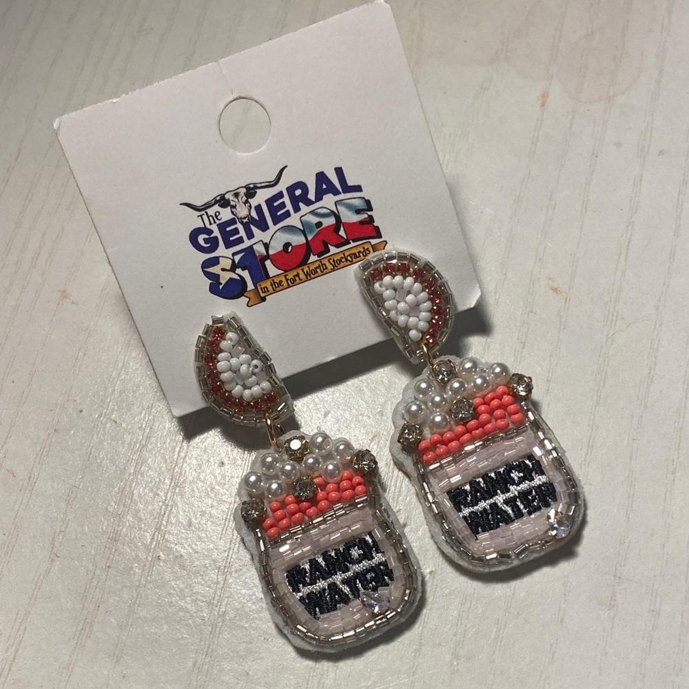 Beaded Ranch Water Earrings
